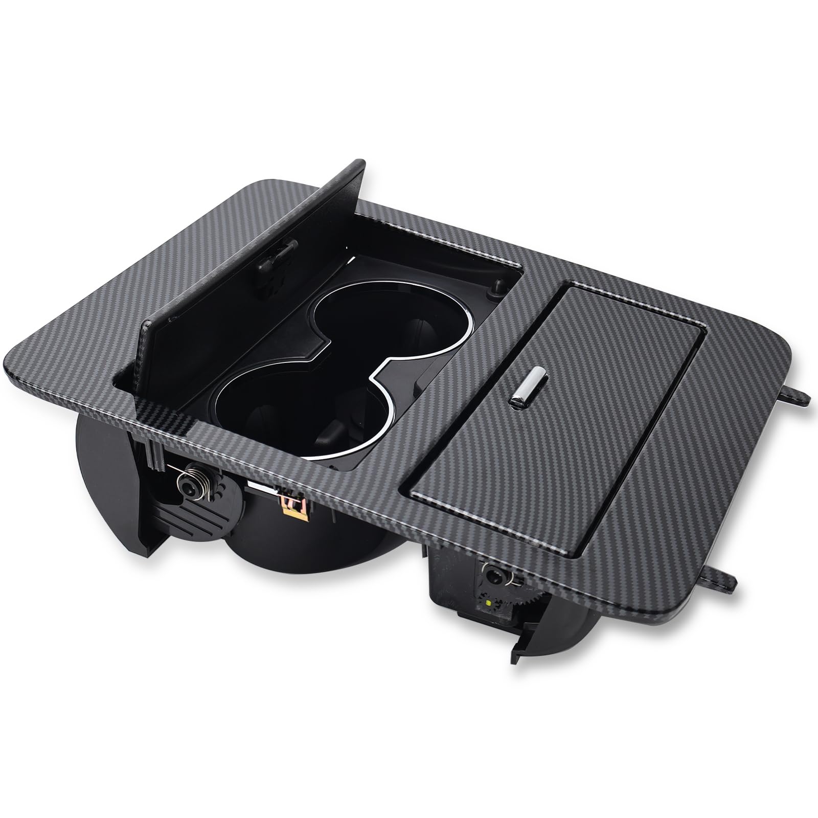 Amazon.com: 23164631 Console Cup Holder Storage Carbon Fiber